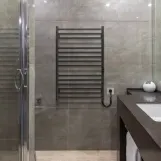 Электрический полотенцесушитель Hygge Family Greenwich 770х530х80мм, черный матовый (6.1.0302.06.BM) Фото - 6